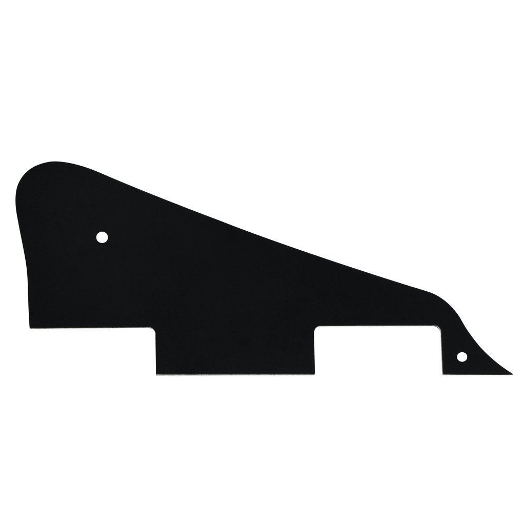 FLEOR 4Ply Black Pearl Pickguard Back Plate Screws Set & Switch Ring & Truss Rod Cover Plate & Black Bracket Fit Gibson Les Paul